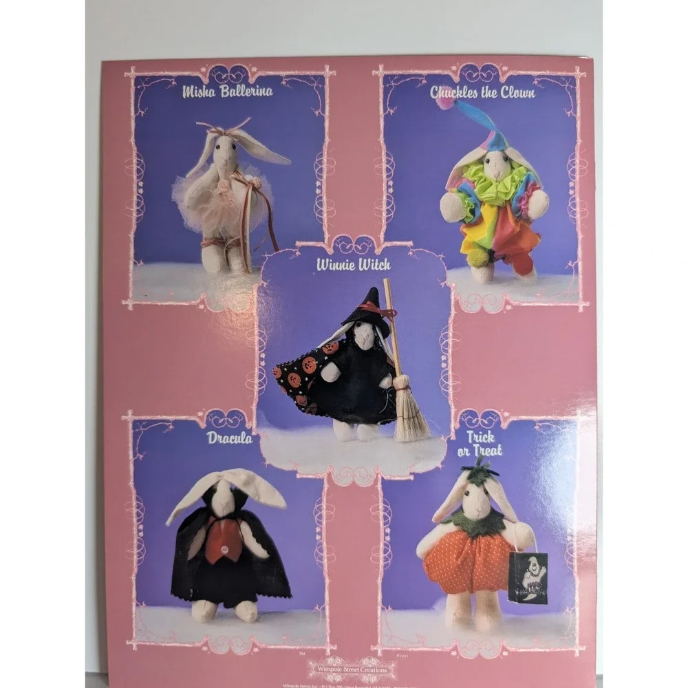 4 Wimpole Street Creations  Bitti Bunni Books. Original, Masquerade, Garden 1991